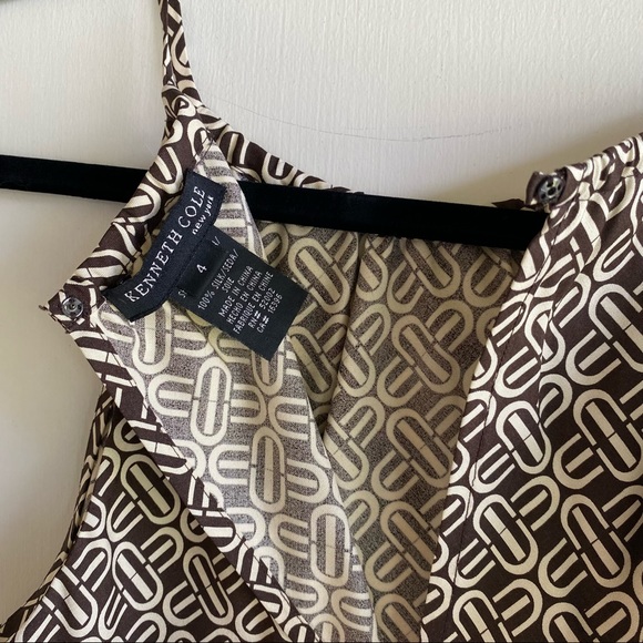 Kenneth Cole NY Silk Halter Top XS - Picture 8 of 8